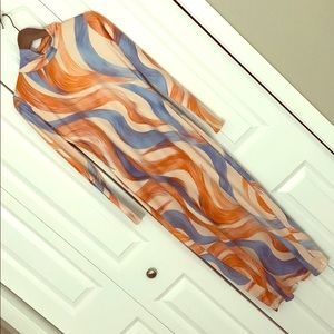 Long sleeve bodycon midi dress